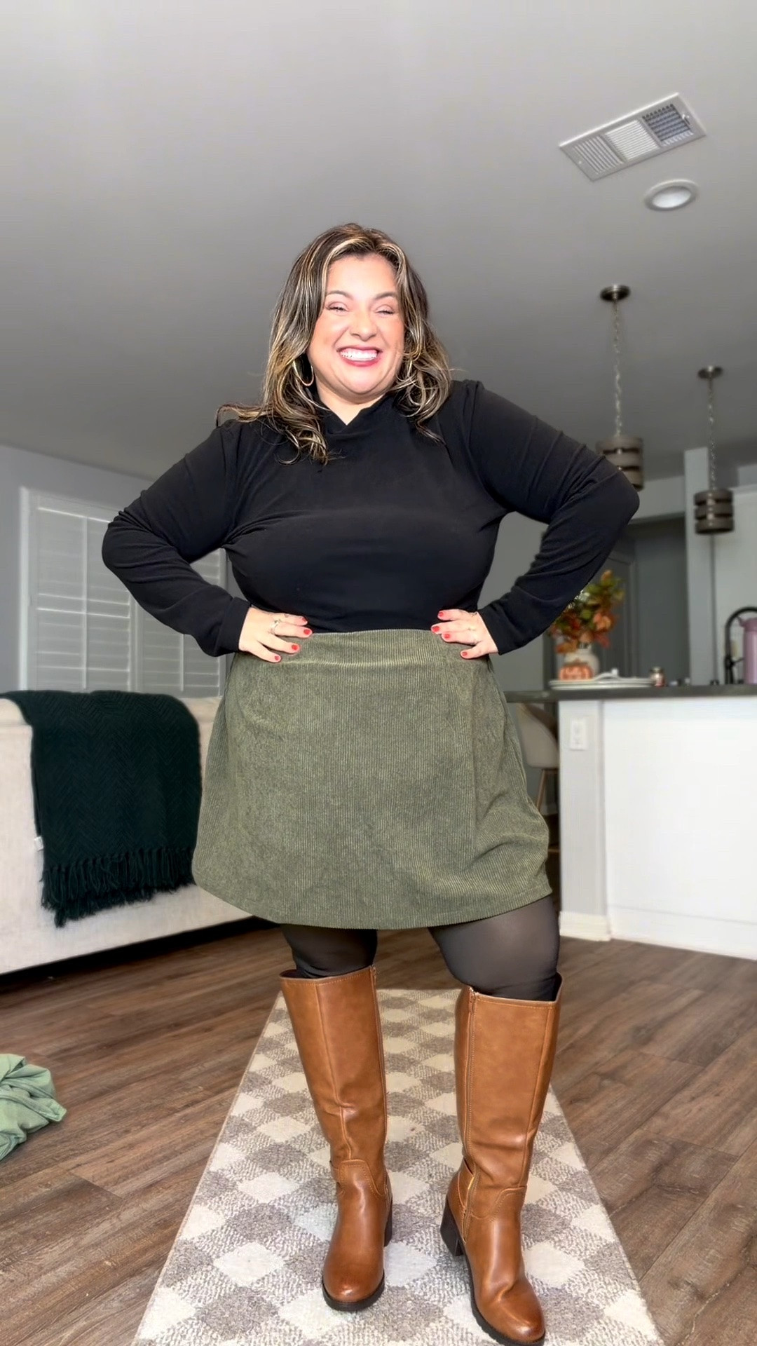 RUN!! These skirts are BACK! This skirt doesn’t rise up when you bend down and this corduroy material is soooo soft🙌🏼 the BEST PART their are shorts underneath 🤩

#LTKgrwm #LTKootd #LTKSeasonal