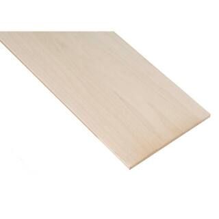 Waddell 1 in. x 4 in. x 3 ft. Poplar Project Board PB19432 - The Home Depot | The Home Depot