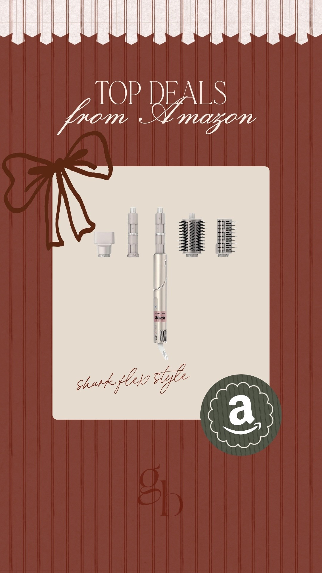 GIANNAS TOP DEALS

Shark flex style for the hair lover!

Black Friday deals, big deals, top deals, Amazon deals, Amazon finds, on sale now, shopping deals, best deals.

#LTKGiftGuide #LTKHoliday #LTKCyberWeek