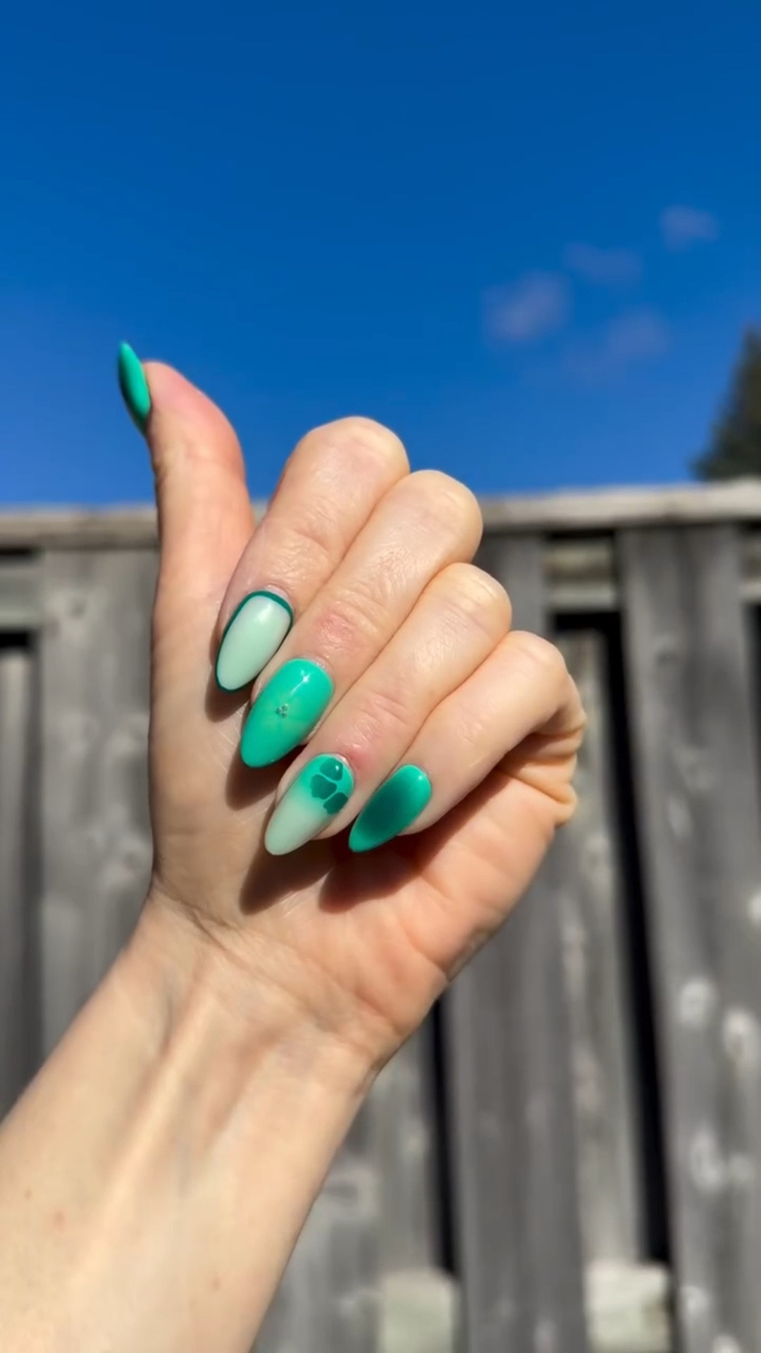 Glamnetic Short Almond Press-On Nails in Siren Green. 💚

#LTKBeauty
