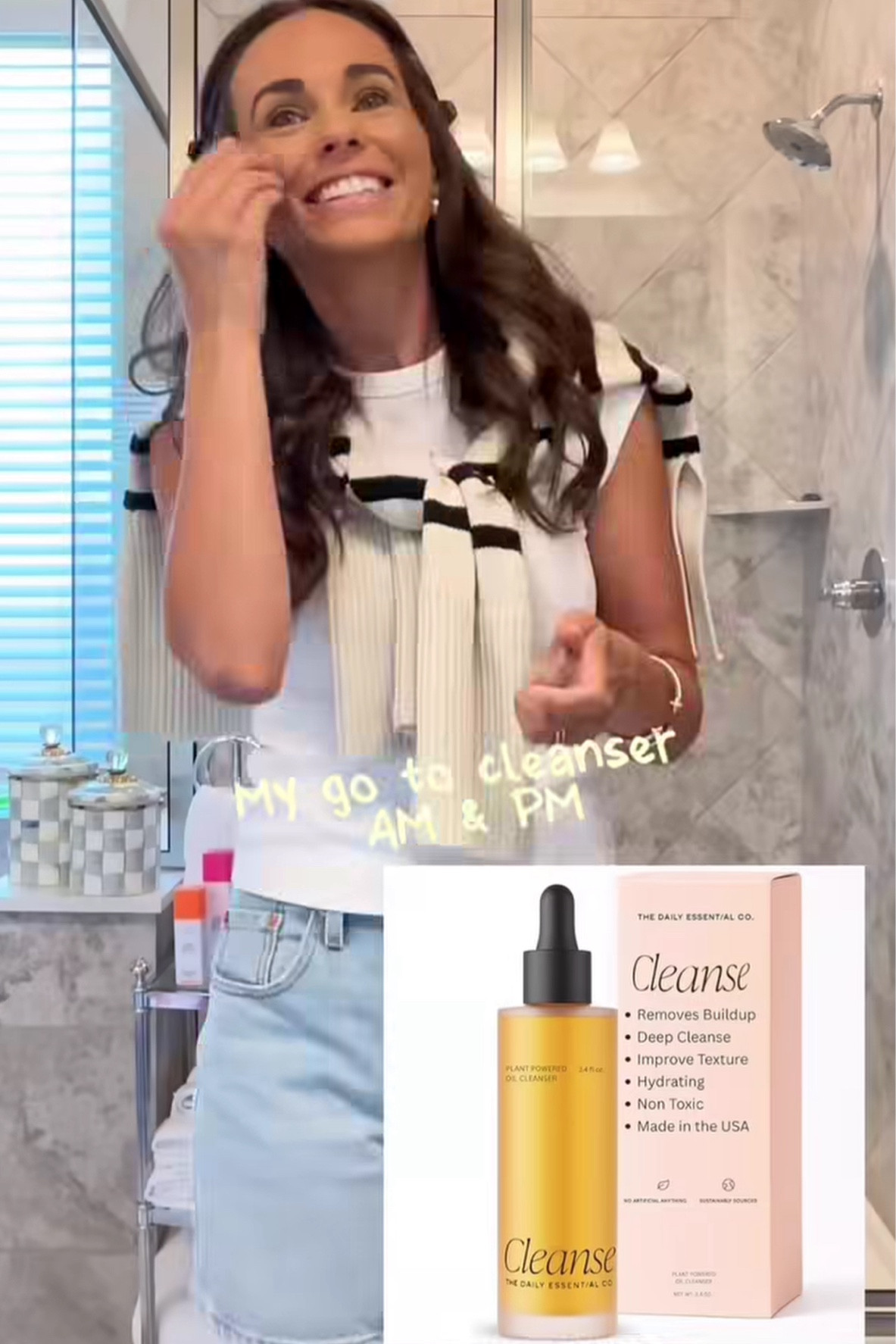 Just a mom getting ready and trying her best to use clean products  

#LTKootd #LTKgrwm #LTKmomlife