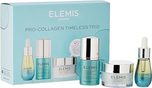 Elemis Pro-Collagen Timeless Trio, Nourishing Anti-Wrinkle Face Creams, Pro-Collagen Marine Face ... | Amazon (UK)