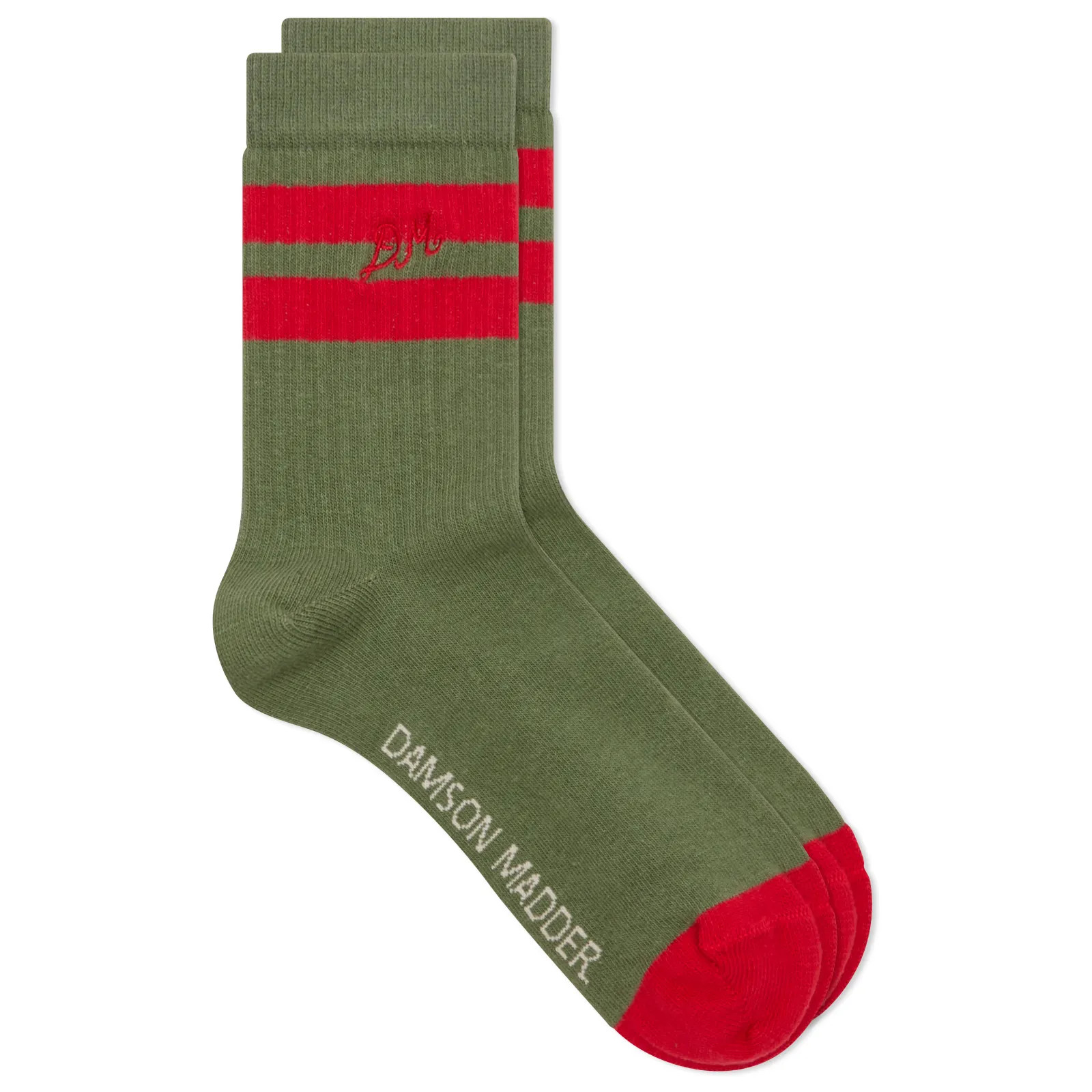 Damson Madder Sporty Calf Socks | END. Clothing