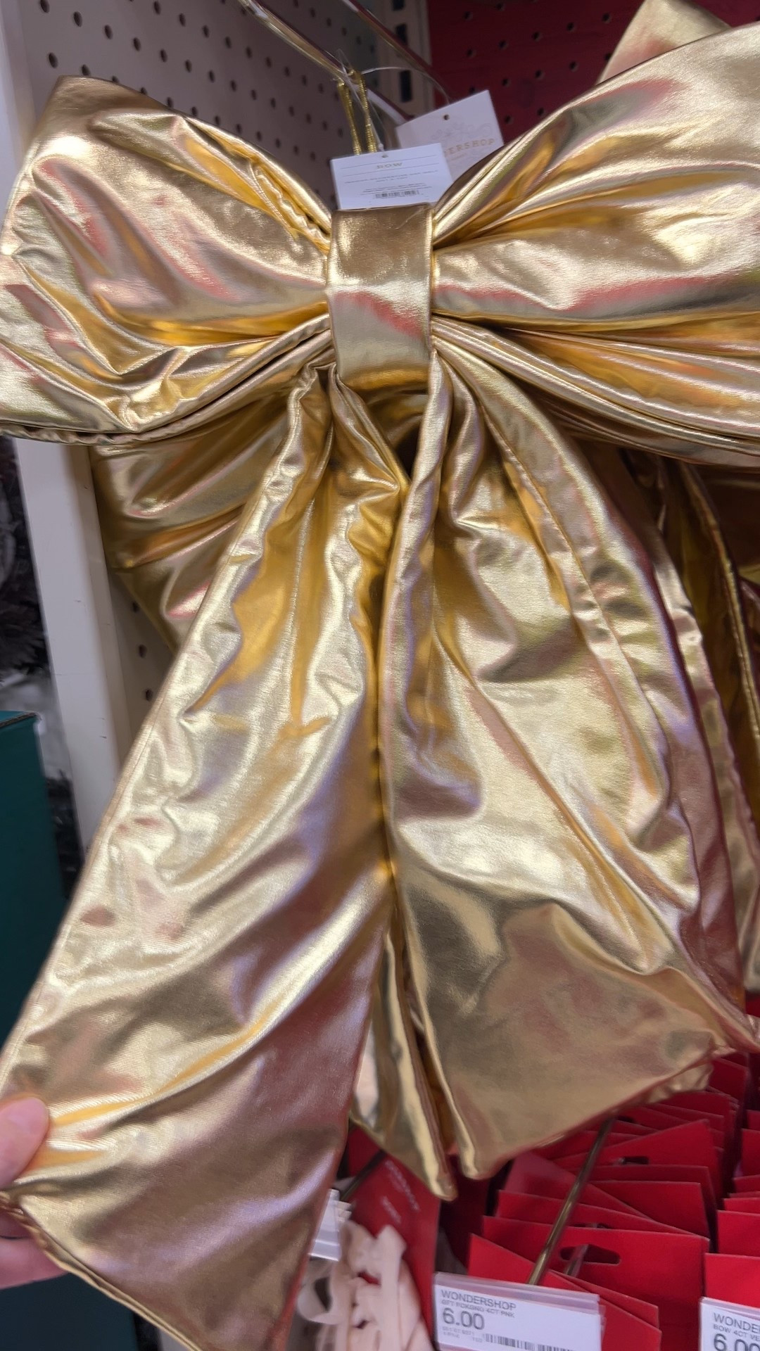 Couldn't resist this big, beautiful gold bow moment. Making a statement just got easy when you have this one!
tree topper, coastal christmas, holiday decor, gold christmas, winter wonderland, modern home inspo, affordable finds, front porch decor

#LTKSeasonal #LTKFindsUnder50 #LTKHome