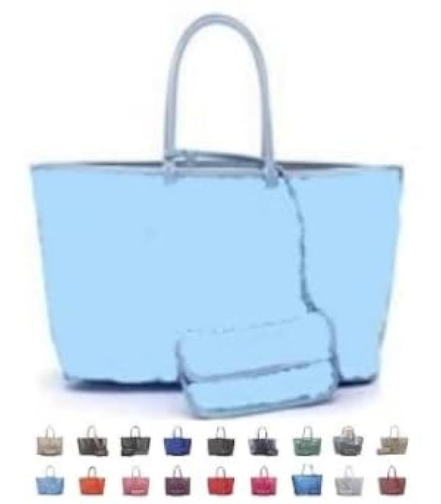 ELECANE Women's Tote Bag Large Tote Bag Carry All Bag Top Handle Hobo Handbag | Amazon (US)