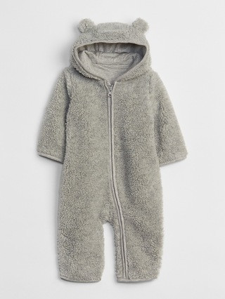 Sherpa Hoodie One-Piece | Gap US