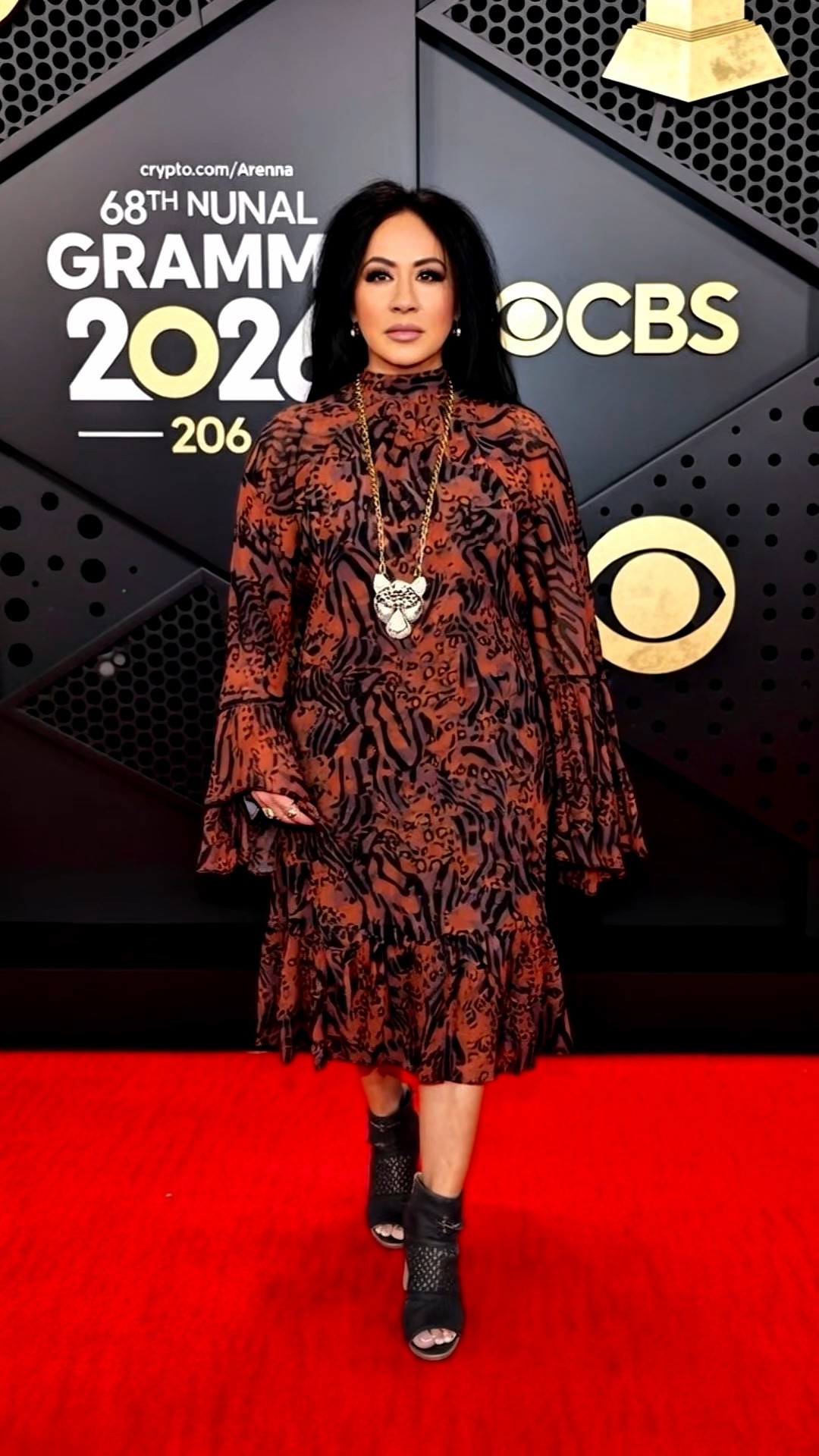 As a journalist with a nonstop, behind-the-scenes lifestyle, I need pieces that move with me and make a statement. Enter @shopashro 🔥
#iamashro #ashrostyle
.
The 68th Annual Grammy Awards were the perfect moment to wear the gorgeous Jayne cape dress dramatic, powerful, and effortlessly elegant. It flowed beautifully while I worked the room, covered events, and stayed on my feet all night 🎶✨
.
I paired it with the leopard goldstone necklace and stretch ring, and WOW… I lost count of how many compliments I got. Bold yet refined. Statement-making but timeless. Exactly what you want when you’re working and shining ✨🐆
.
What I love most about Ashro is how these pieces truly work for any occasion red carpet energy, professional moments, travel days, or elevated everyday wear. Fashion that understands real women with real lives 💫
.
If you’re looking for style that’s powerful, versatile, and unforgettable this is it.
Everything is linked on my LTK 🖤
.
#LTKstyle #LTKfashion 

#LTKSaleAlert #LTKValentine #LTKootd