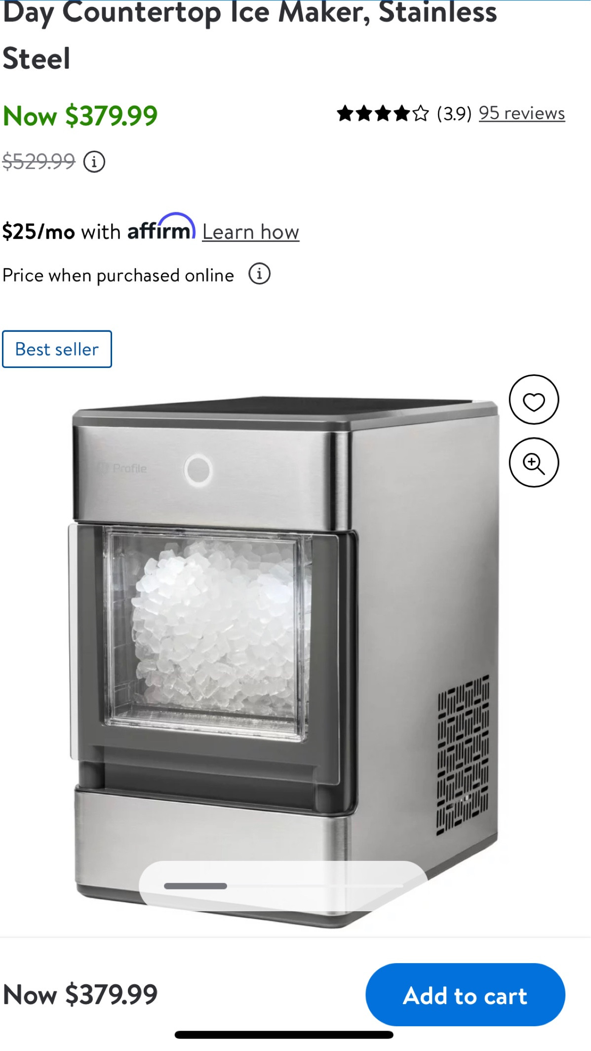 Nugget ice maker on major sale

#LTKGiftGuide #LTKsalealert #LTKHoliday
