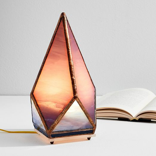 Friend of All Small Tabletop Greta Lamp - Amethyst | West Elm (US)