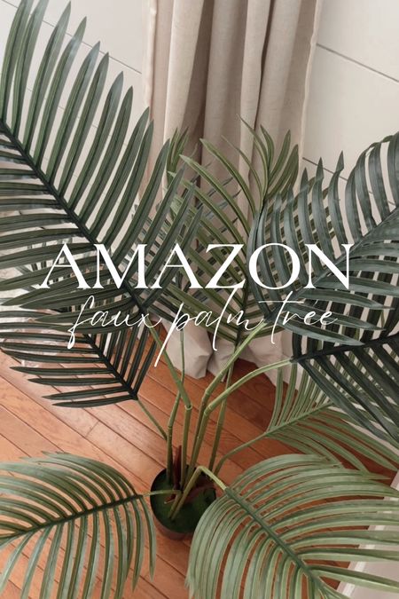 amazon faux palm tree / amazon home / amazon home finds 


#LTKhome #LTKfindsunder50