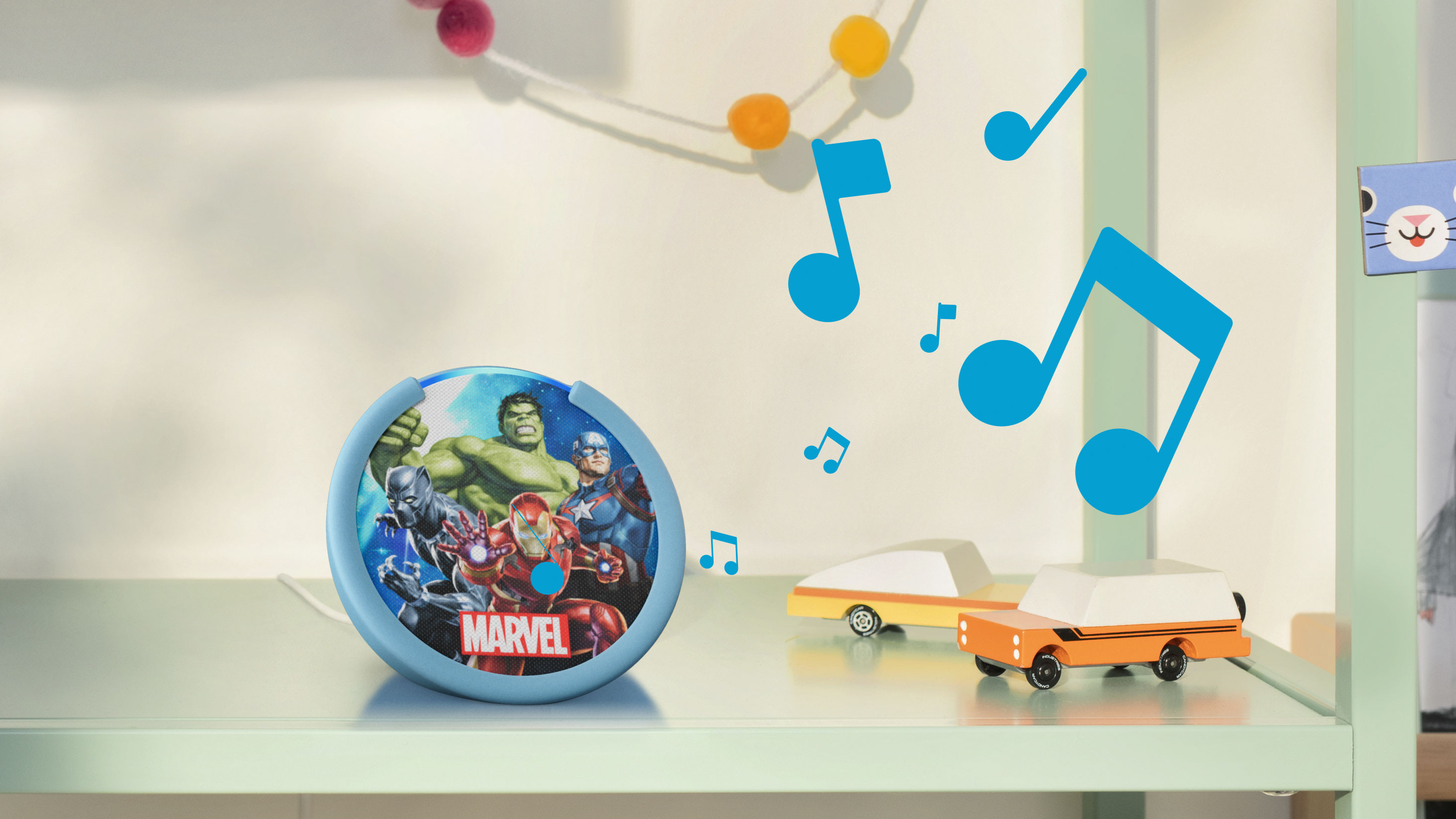 Amazon Echo Pop Kids (newest model), Designed for kids, with parental controls, Includes 6 months... | Amazon (US)