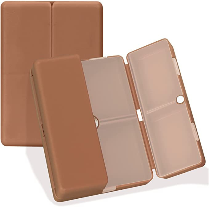 FYY Daily Pill Organizer, 7 Compartments Portable Pill Case Travel Pill Organizer,[Folding Design... | Amazon (US)