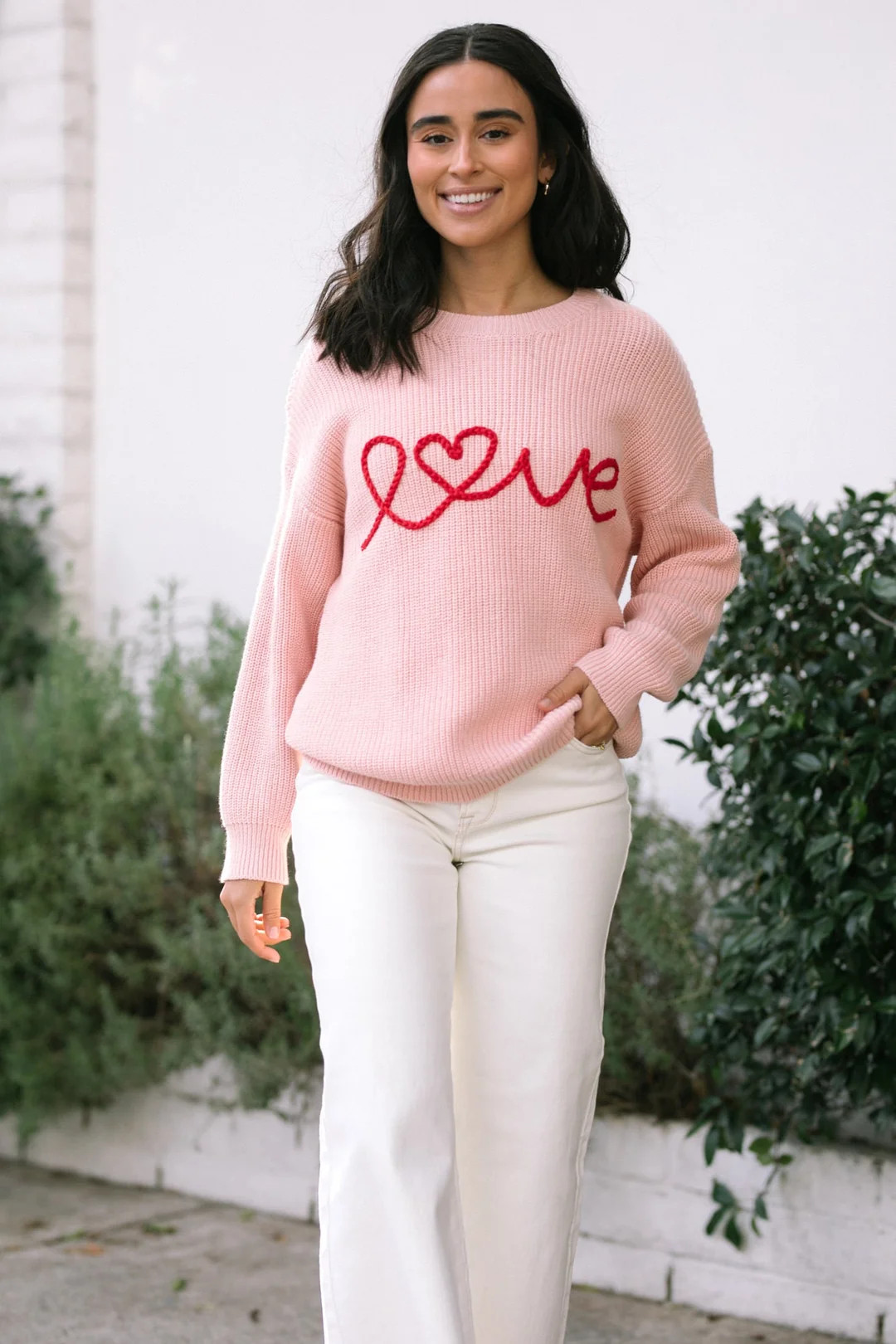 Lydia Love Knit Sweater | Morning Lavender