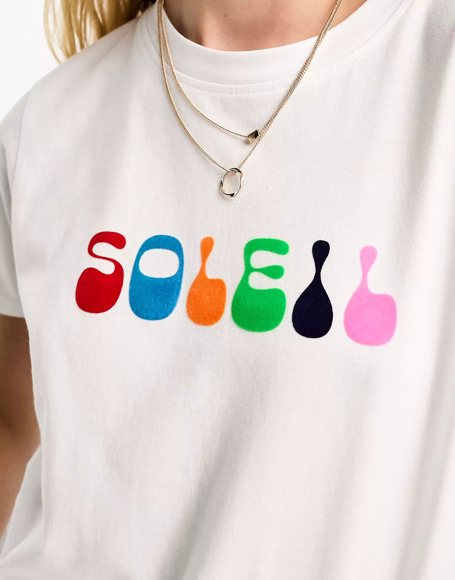 French Connection Soleil T-shirt in white | ASOS (Global)