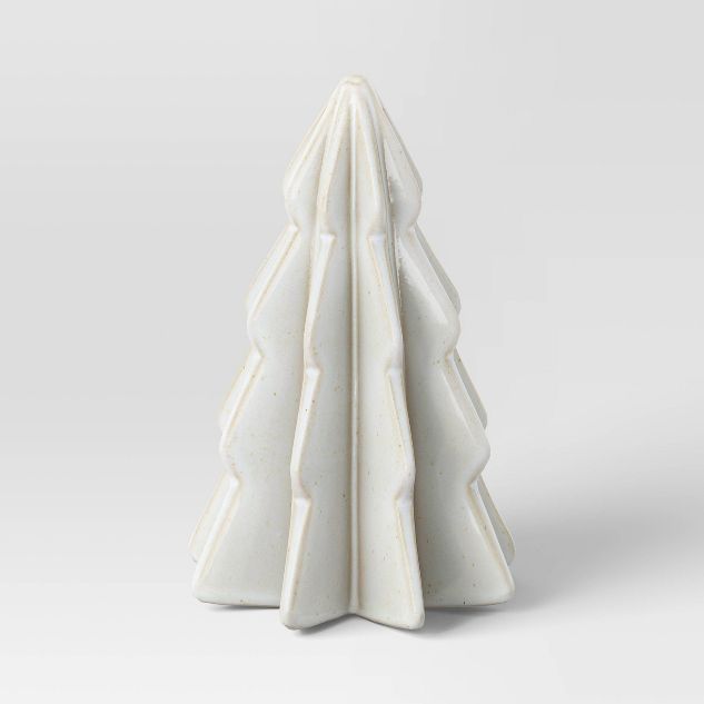 Medium Ceramic Decorative Tree Cream - Threshold&#8482; | Target