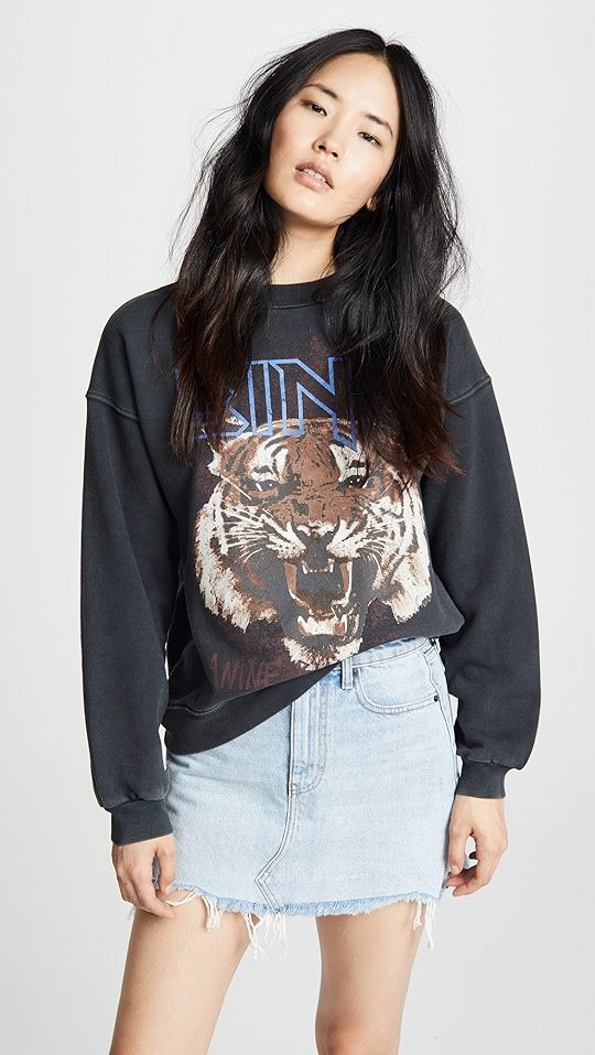 ANINE BING Bing Tiger Sweatshirt | SHOPBOP | Shopbop