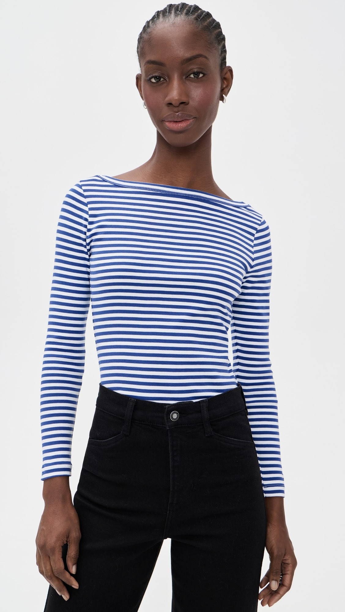 The 90s Boat Neck Tee | Shopbop