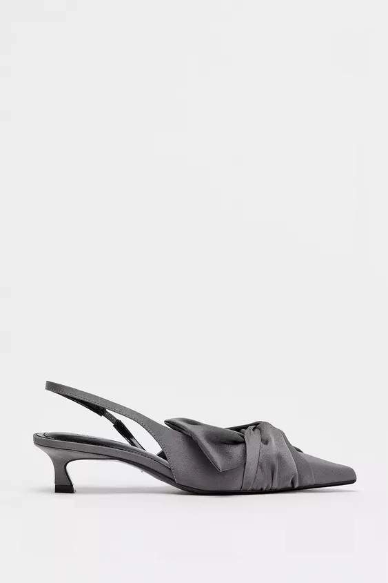 SLINGBACK KITTEN HEELS | Zara US