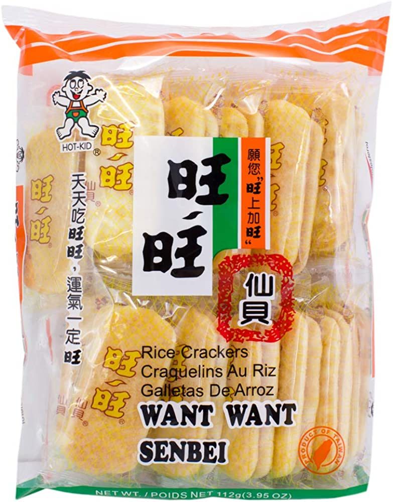 Want-Want Senbei Rice Crackers 112g(3.95oz) | Amazon (US)