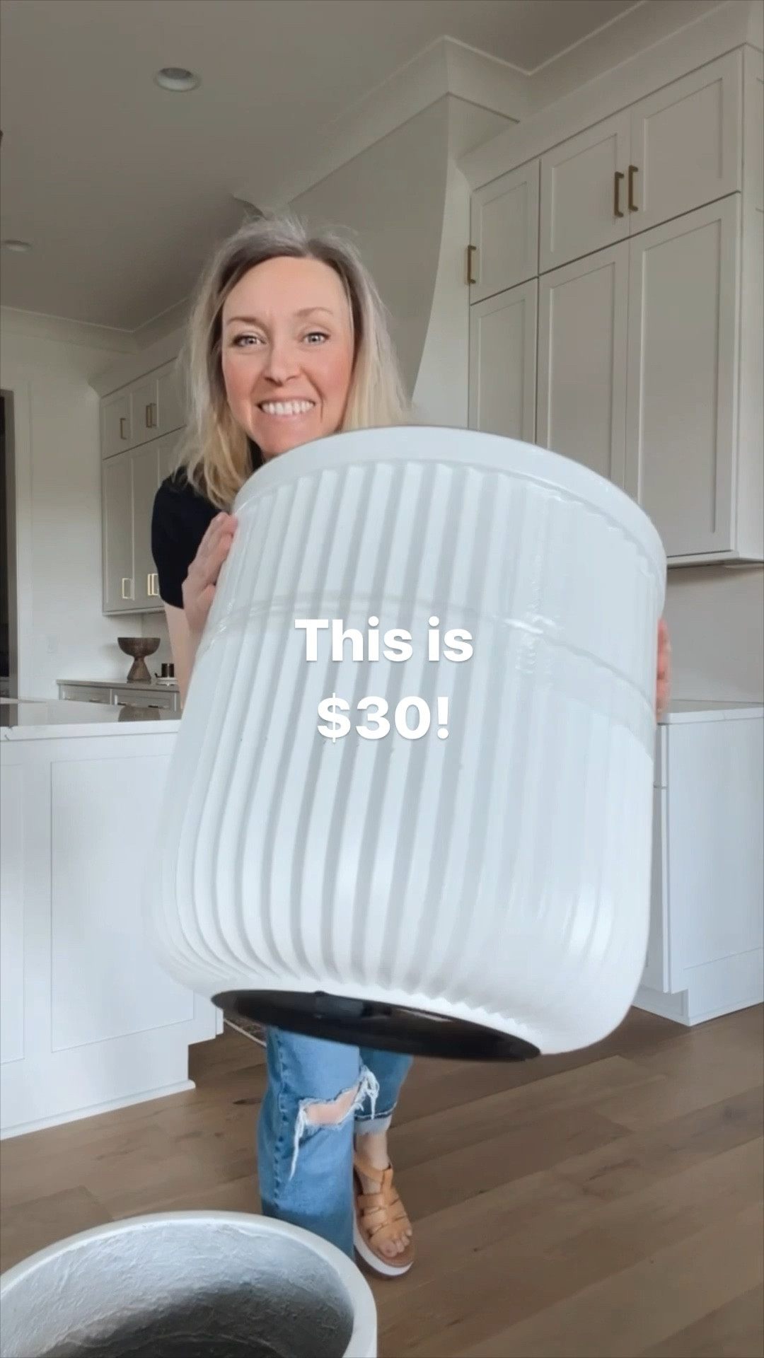 Pottery Barn’s famous fluted planter but for LESS! The plastic Walmart one is only $30. I have both and the size is the same. Grab before it goes out of stock. 



#LTKhome #LTKfindsunder50 #LTKstyletip