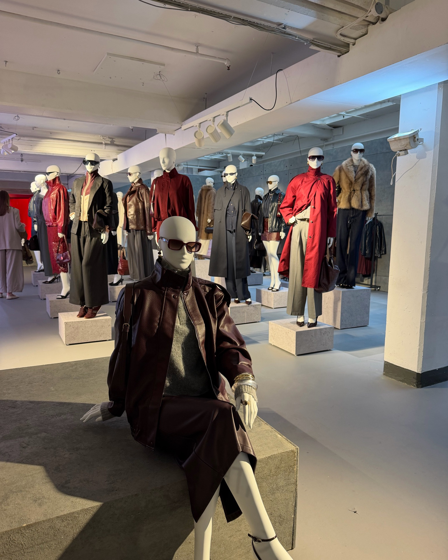 New Look Autumn has landed with new shapes, new styling. sharp tailoring, directional knits and fresh pops of red.