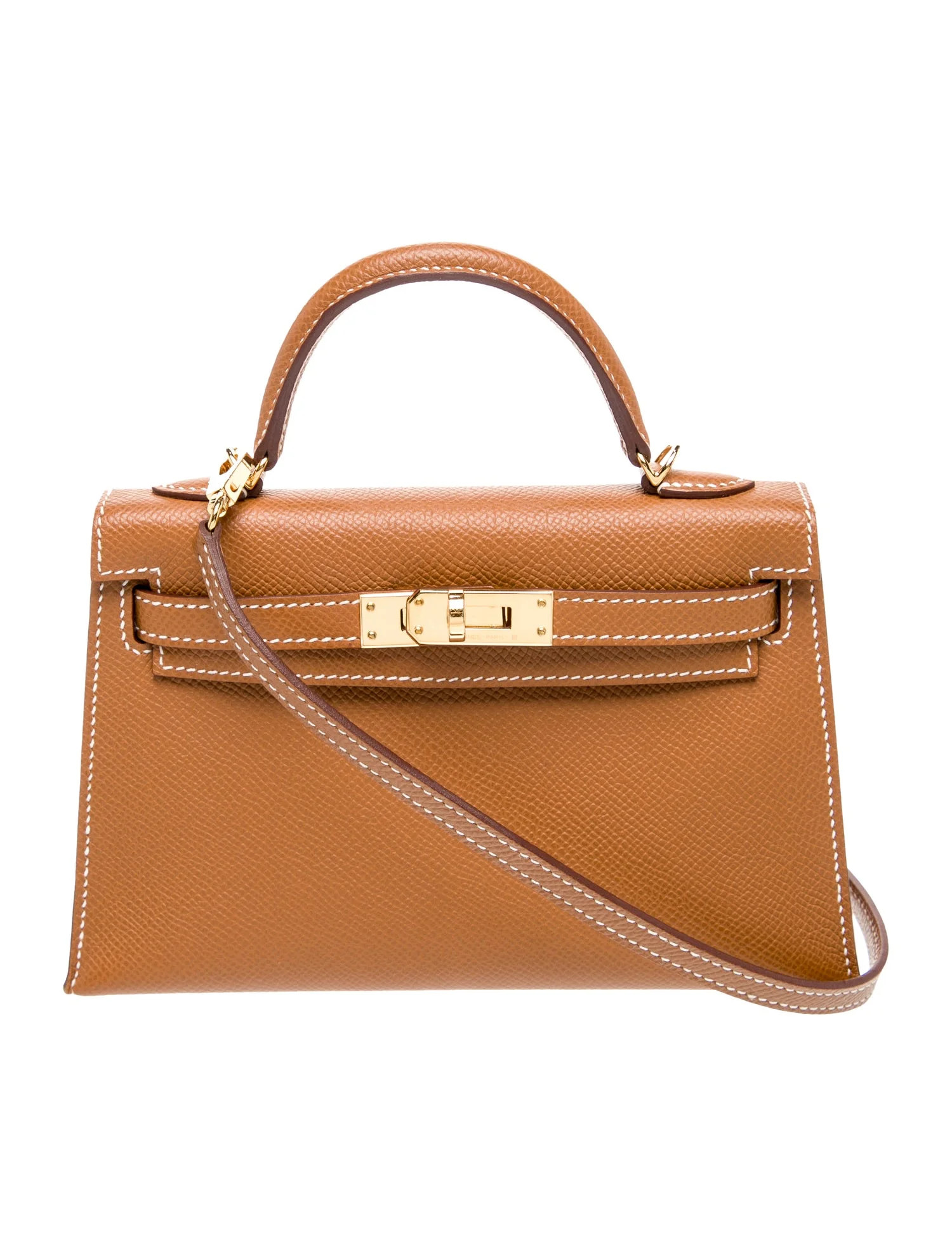 Hermès 2024 Epsom Mini Kelly II Sellier 20 - Brown Handle Bags, Handbags - HER801992 | The RealR... | The RealReal