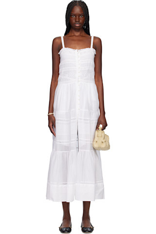 Isabel Marant Etoile - White Divine Maxi Dress | SSENSE