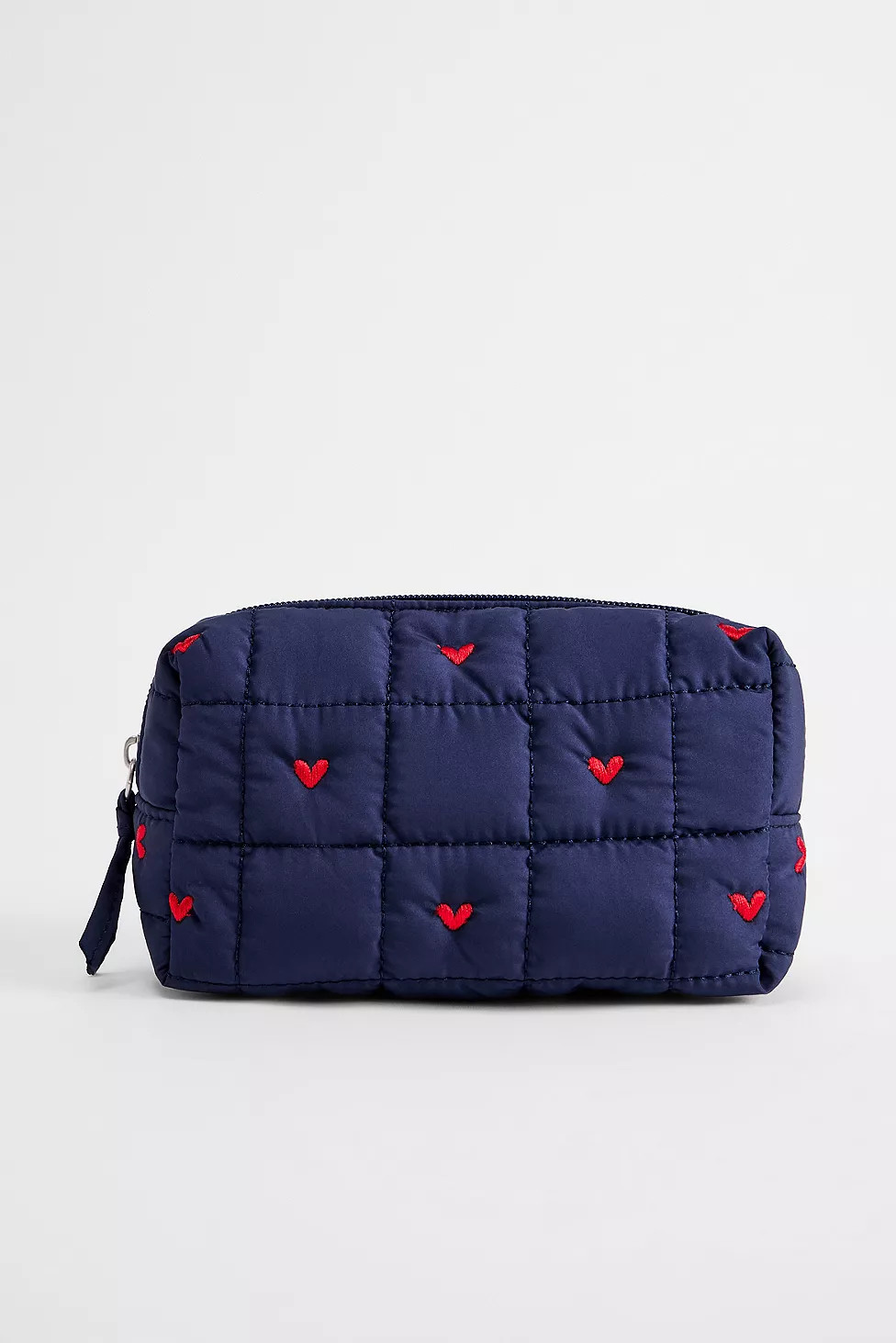 UO Heart Embroidered Makeup Bag | Urban Outfitters UK