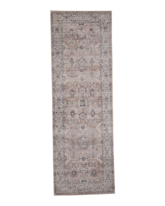 Vintage Look Flat Weave Runner | TJ Maxx