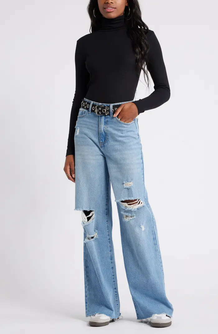 BP. Turtleneck Ribbed Top | Nordstrom | Nordstrom