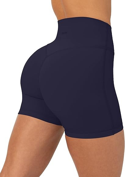 PAVOI ACTIVE Buttery Soft Shorts | High Waisted Butt Sculpting 4" & 6" Low Impact Biker Shorts fo... | Amazon (US)