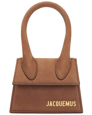JACQUEMUS Le Chiquito Bag in Brown | FWRD | FWRD 