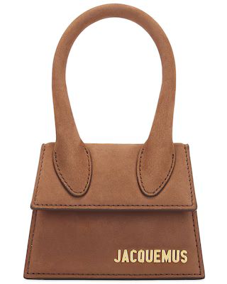 JACQUEMUS Le Chiquito Bag in Brown | FWRD | FWRD 