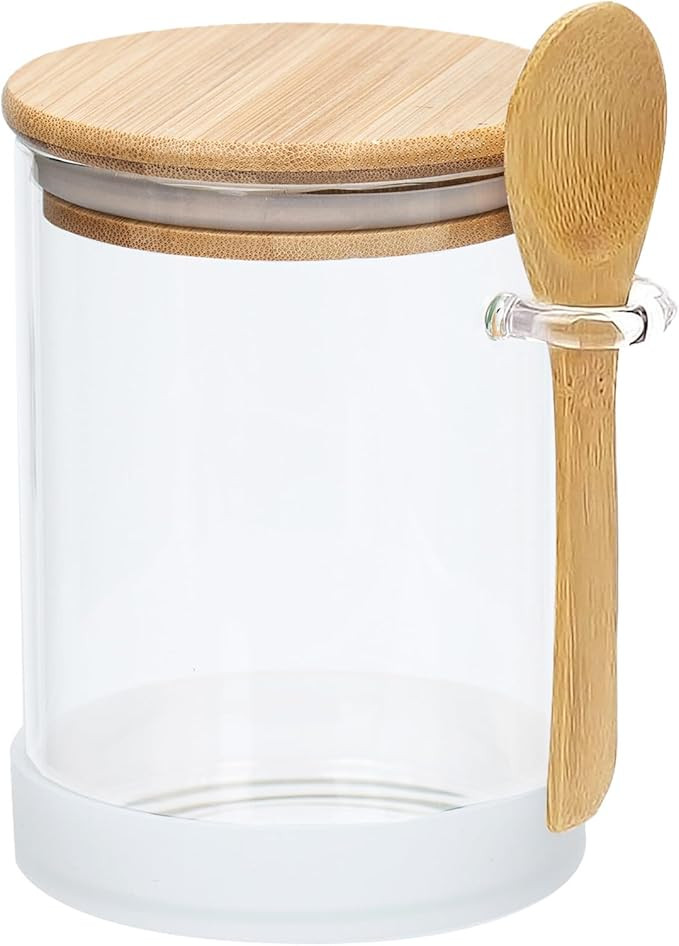 Glass Storage Containers with Lids 17fl.oz,Overnight Oats Containers with Silicone Base,Glass Jar... | Amazon (US)