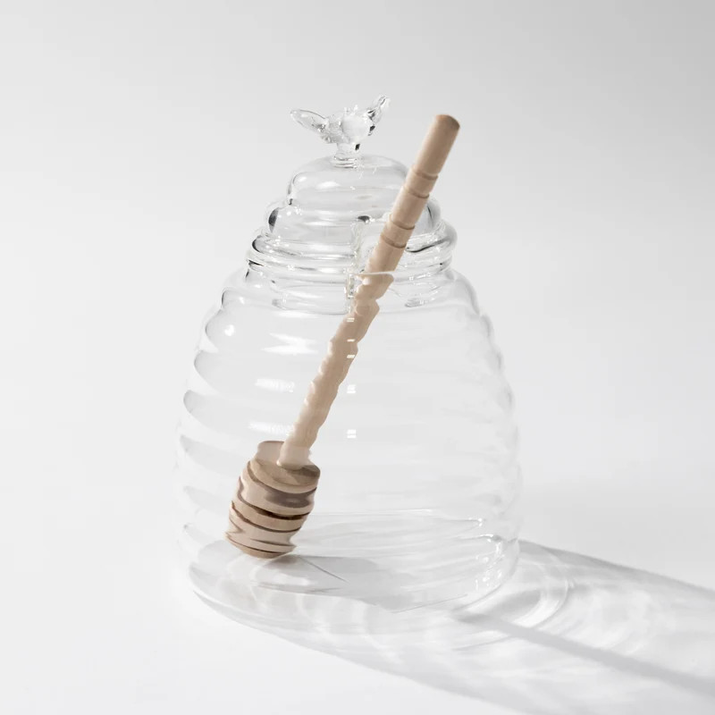 Glass Honey Jar | Modern Locke