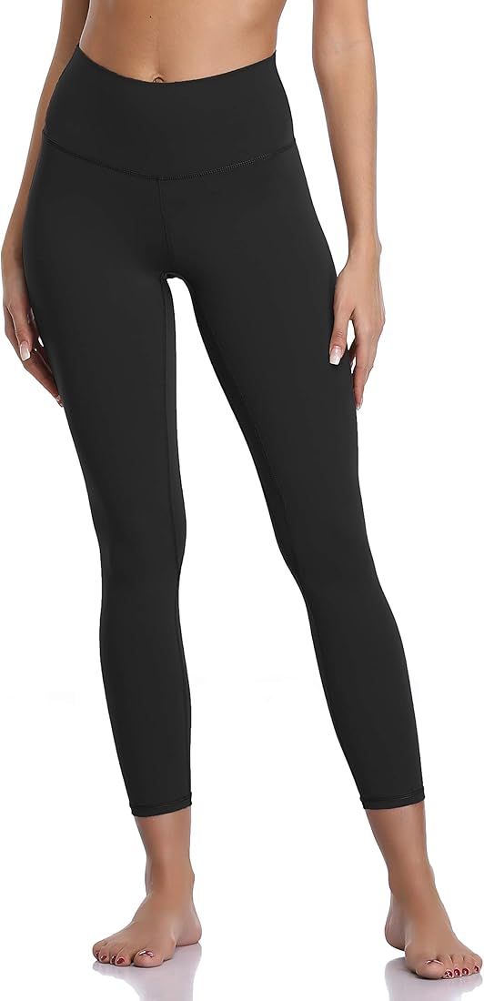 Women's Buttery Soft High Waisted Yoga Pants 7/8 Length Leggings | Amazon (US)