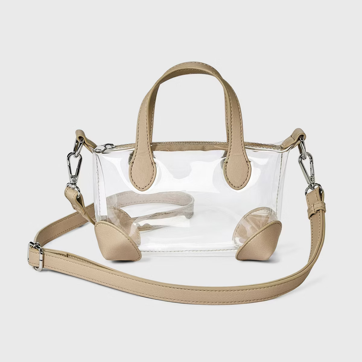 Game Day Clear Pouchette Crossbody Bag - Wild Fable™ Light Gold | Target