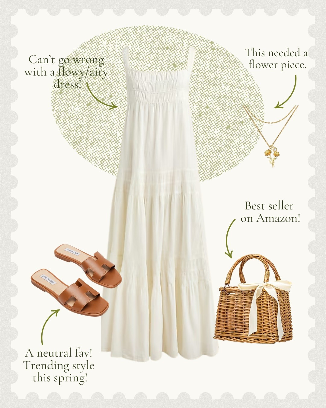 For the farmers market girlies 🫶🏼

Anthropologie, Anthro, Amazon, Quince, mini dress, maxi dress denim jacket, chore coat, earring, socks, beauty, sunglasses, spring outfit, spring fashion, tote bag, purse, woven purse, spring break, bandanna, scarf, quilted jacket, the good state, Lauren England, gola sneakers, clutch vacation outfit, hoop, earrings, American Eagle, target target fashion, target style sneakers, veja, mini dress, floral dress, wedding guest, dress, Easter, vacation, outfit, ootd