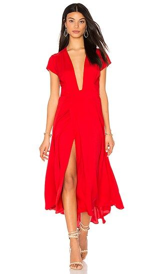Two Arrows Felix Dress in Red | Revolve Clothing