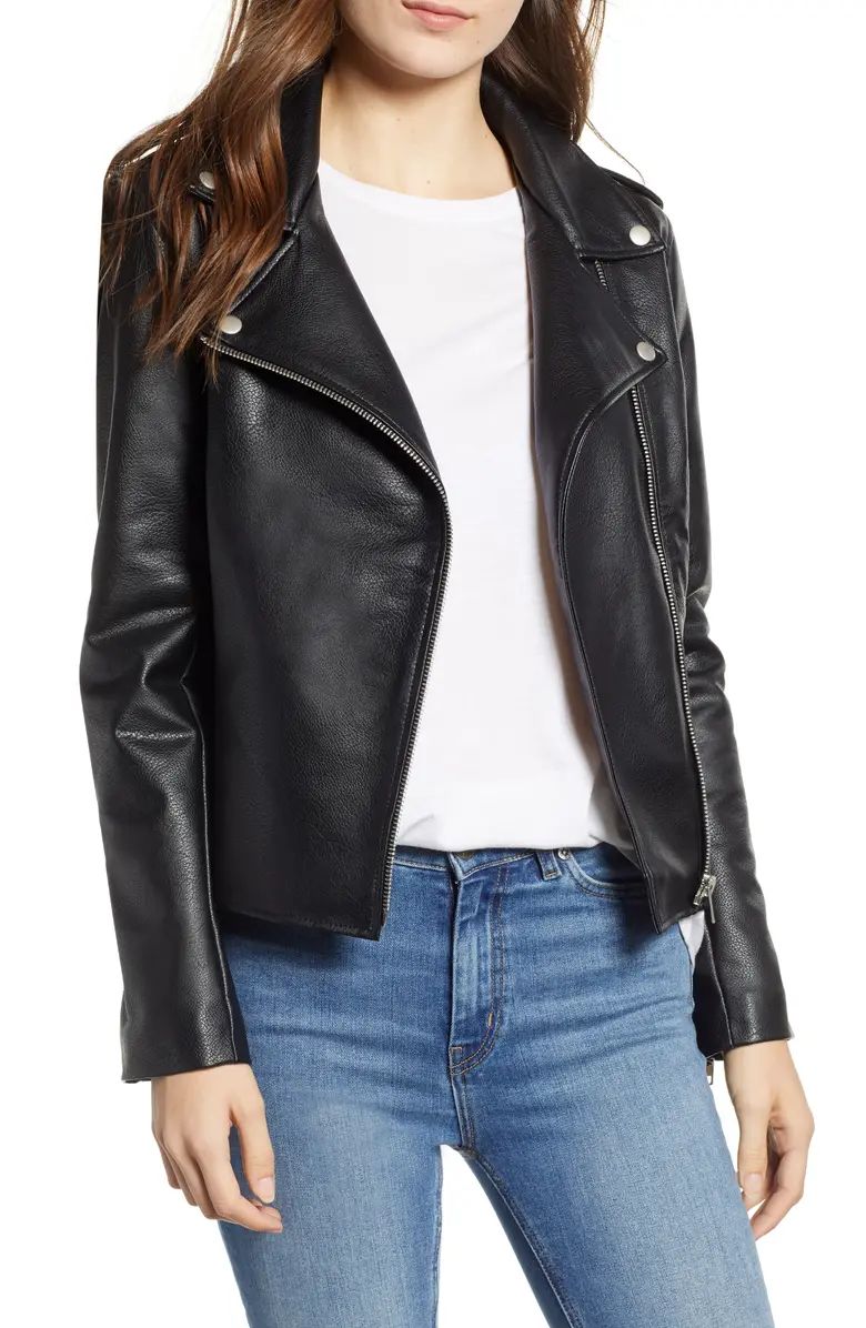 Just Ride Faux Leather Jacket | Nordstrom