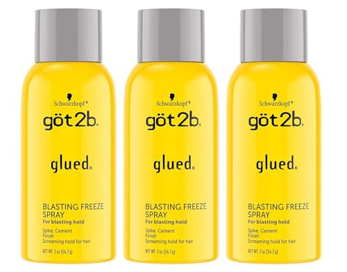 Got2B Glued Blasting Freeze Spray Travel Size 2 oz (Pack of 3) | Amazon (US)