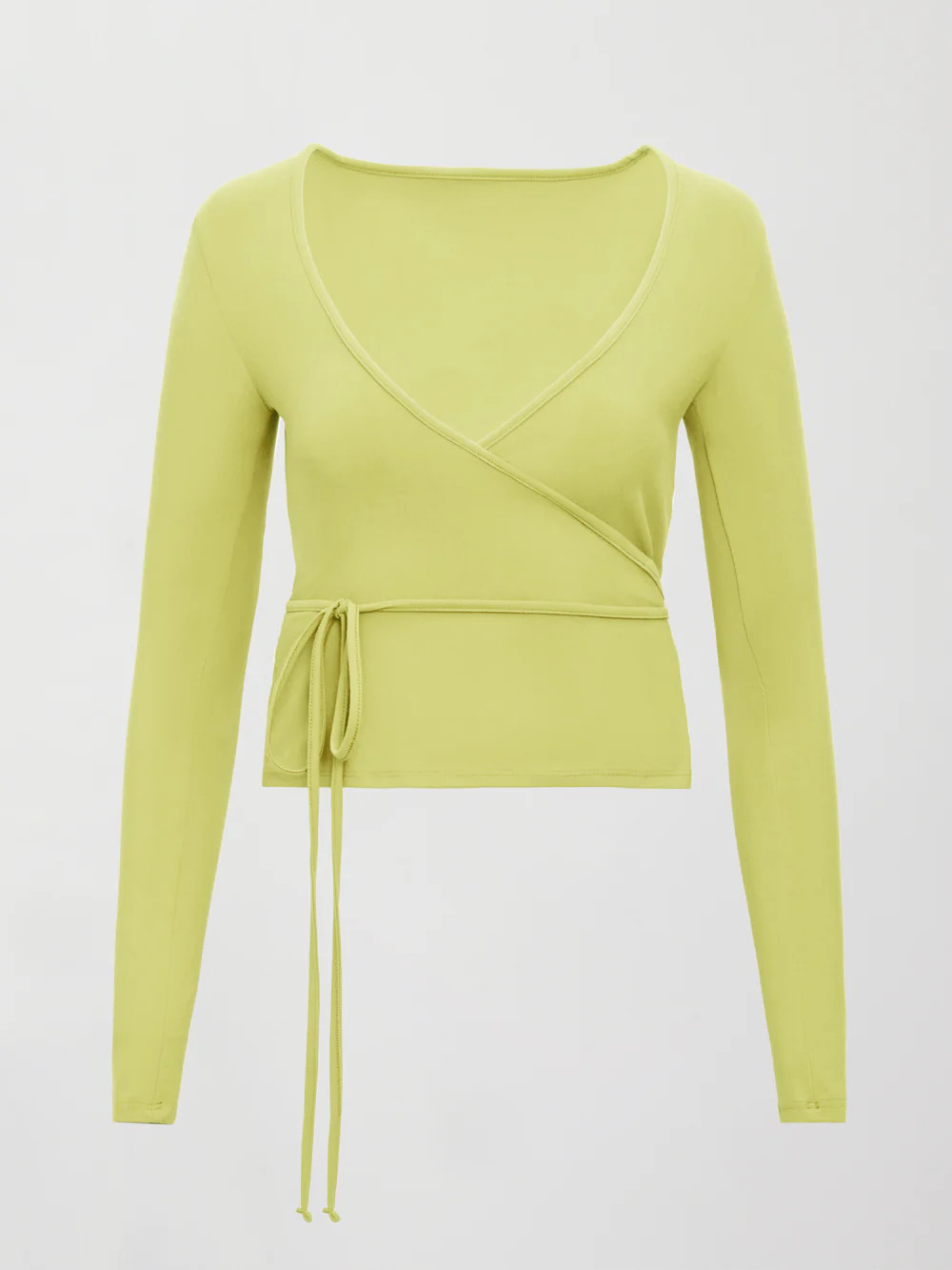 Long Sleeve Tie Top in Melt - Charlock | Carbon38