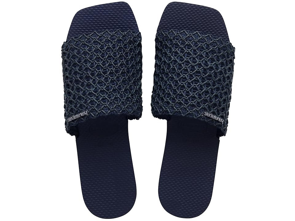 Havaianas You Cannes Sandals Women's Sandals Navy Blue : EU 41-42 (US Men's 9-10 - Women's 11-12) M, Rubber/Synthetic | Zappos