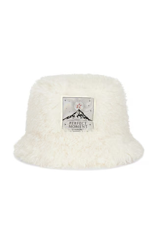 Perfect Moment Bucket Hat in Snow White - White. Size all. | FWRD 