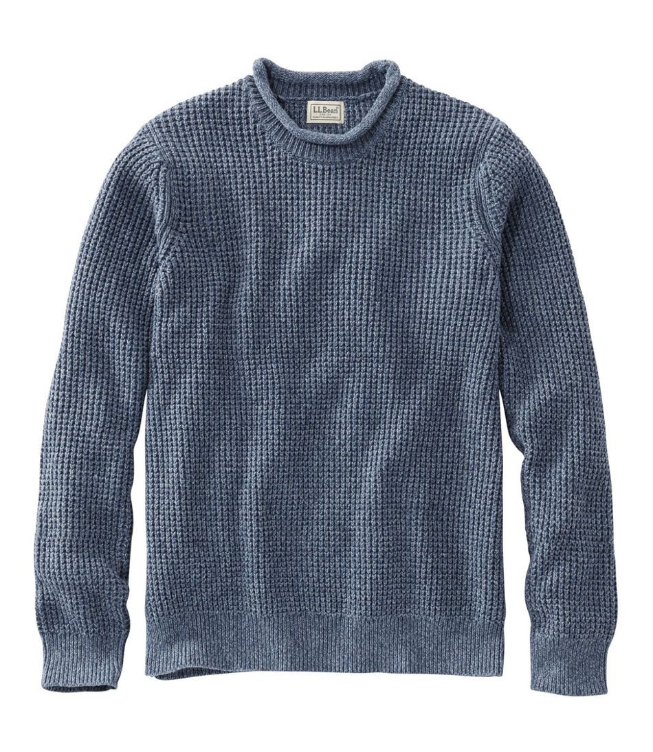 Men's L.L.Bean Organic Cotton Rollneck Crew Sweater | L.L. Bean