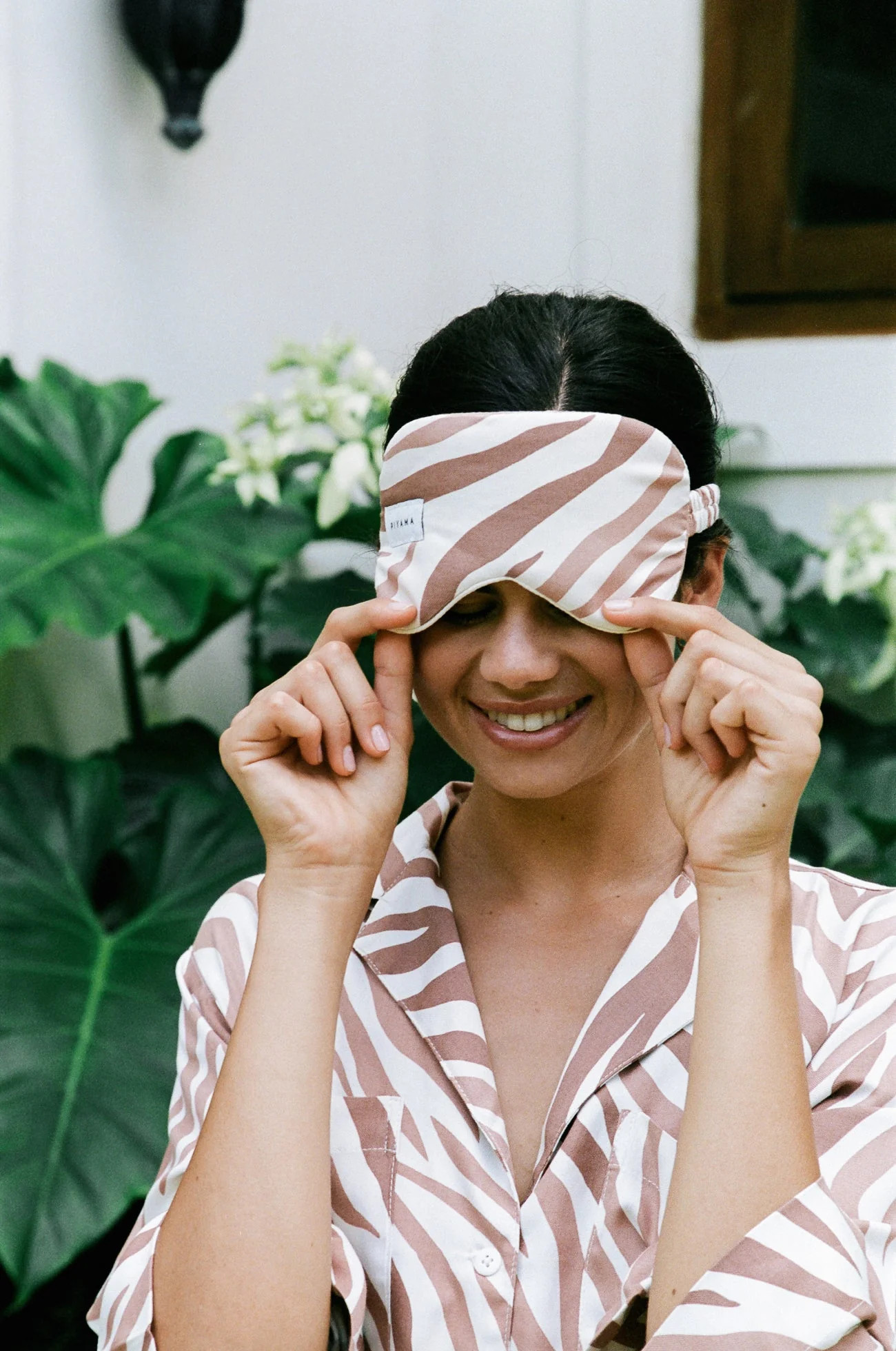 COMING SOON: Eye Mask - ECOVERO™ - Zebra | Piyama US