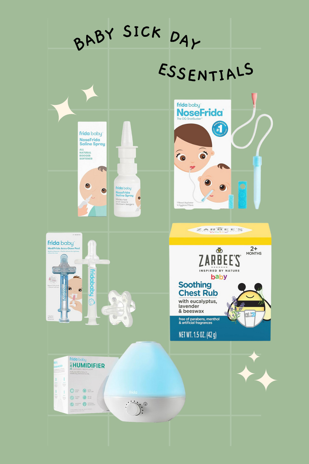 My baby was sick recently and these were the products that helped us get through it. Frida Baby really knows what they're doing. 

Baby Sick Day Essentials 

 #LTKBaby #LTKBump #LTKFamily