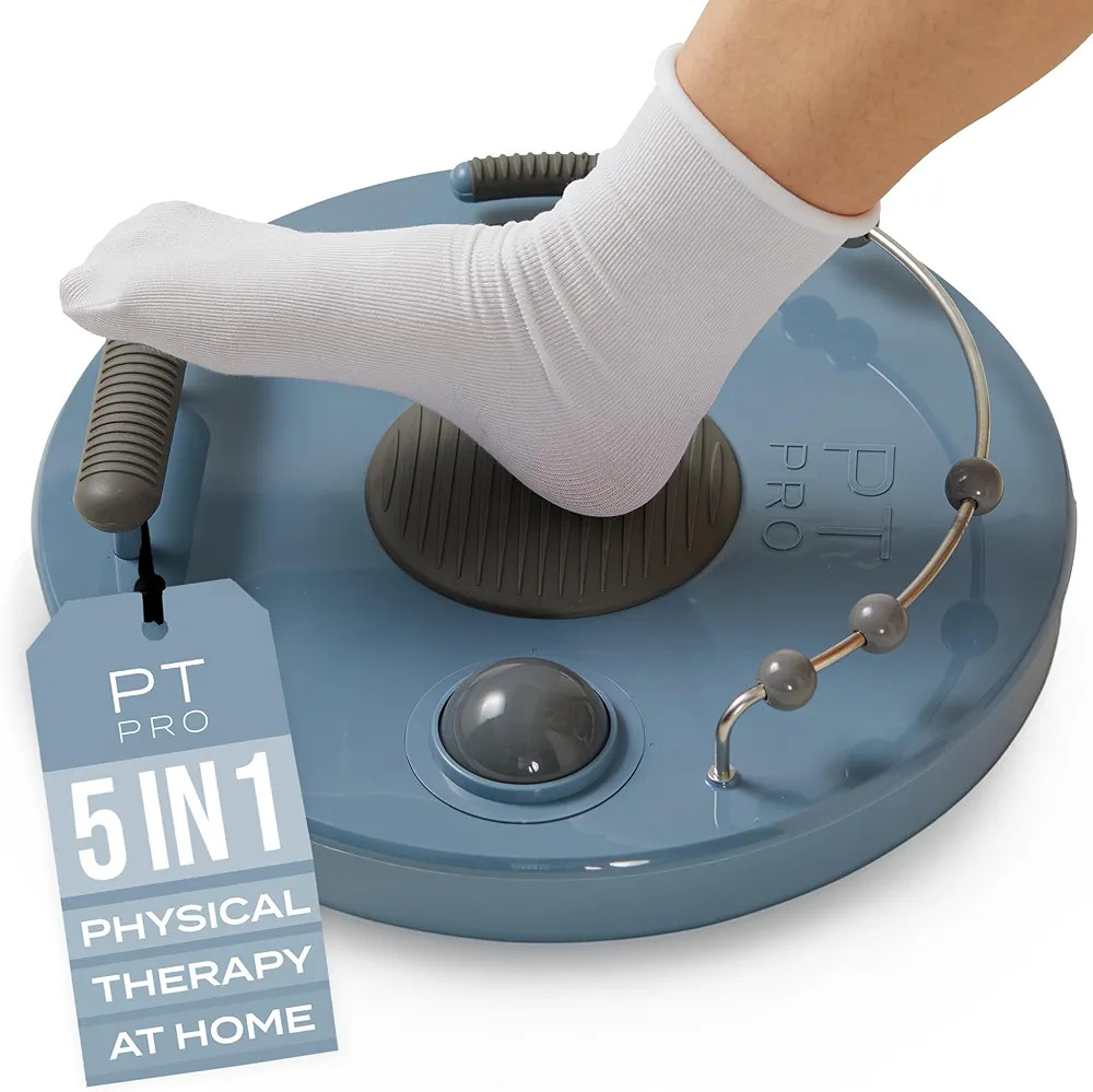 PT Pro Fit Foot Trainer, Plantar Fasciitis Relief, Deep Tissue Muscle Massage, Foot Arch and Heel... | Amazon (US)