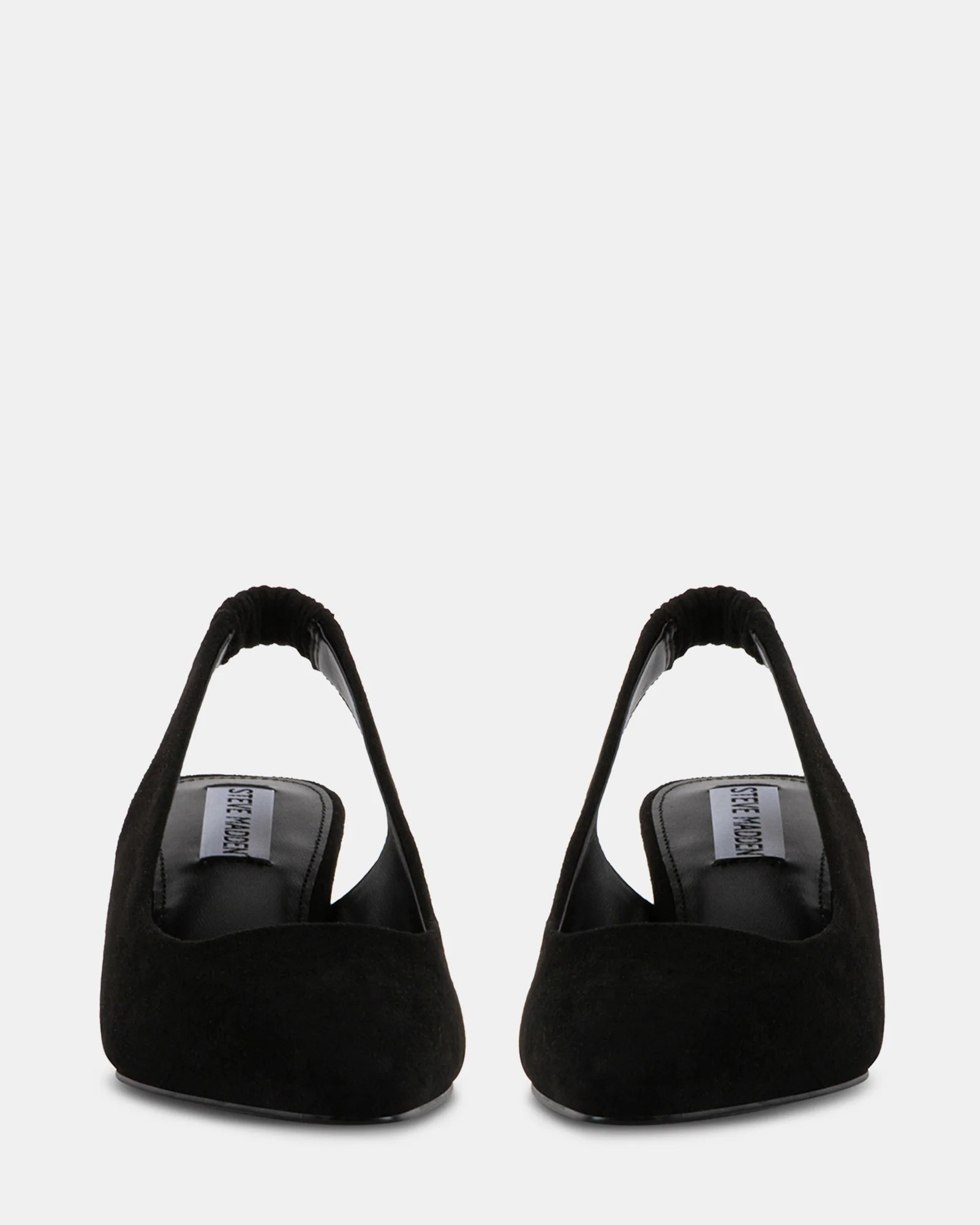GIORGIE Black Slingback Kitten Heels | Women's Designer Heels | Steve Madden (Canada)