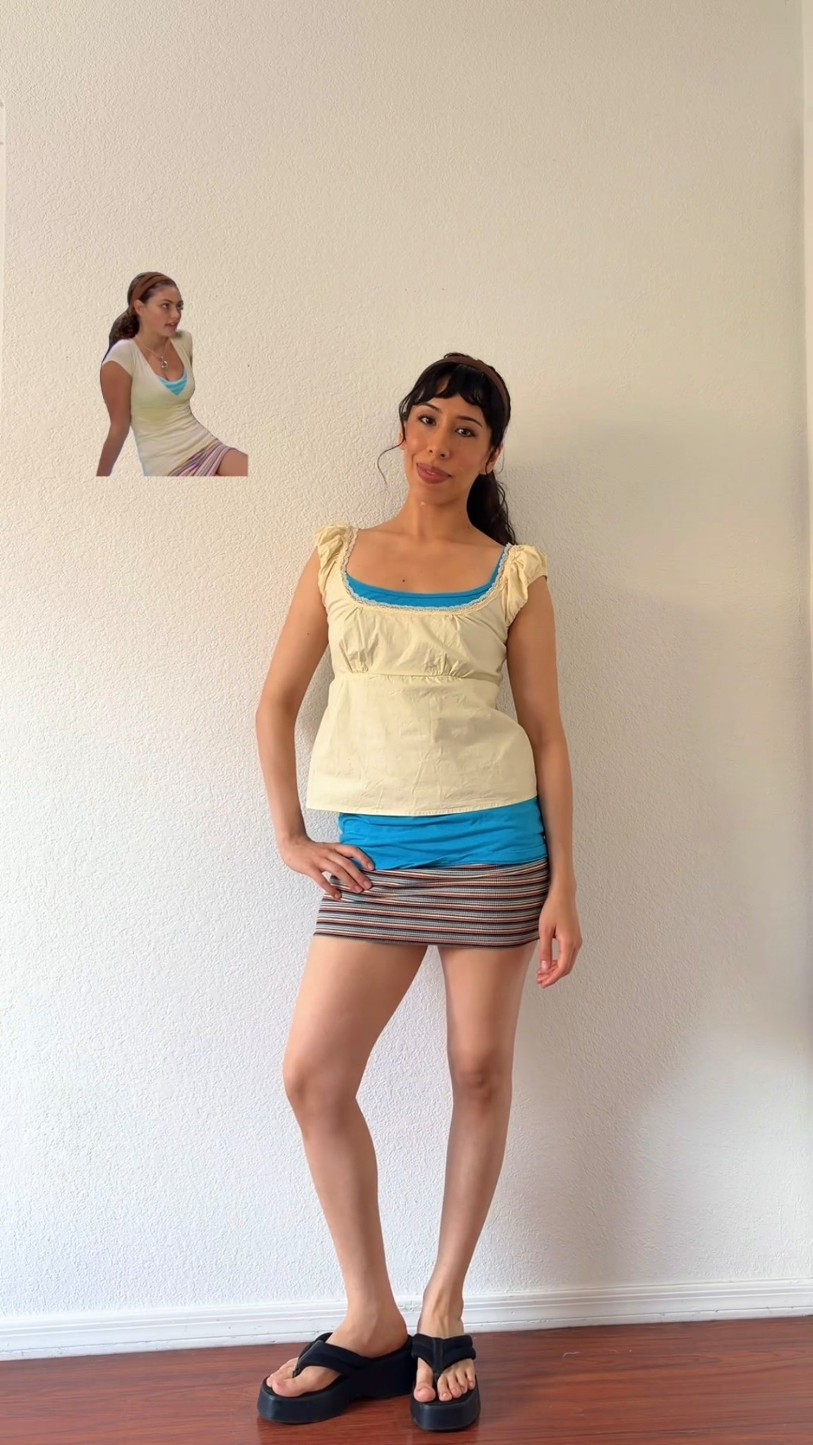 Cleo Sertori h2o outfits: top is brandy and also in my showcase, “skirt” is an old Brandy Tube top 